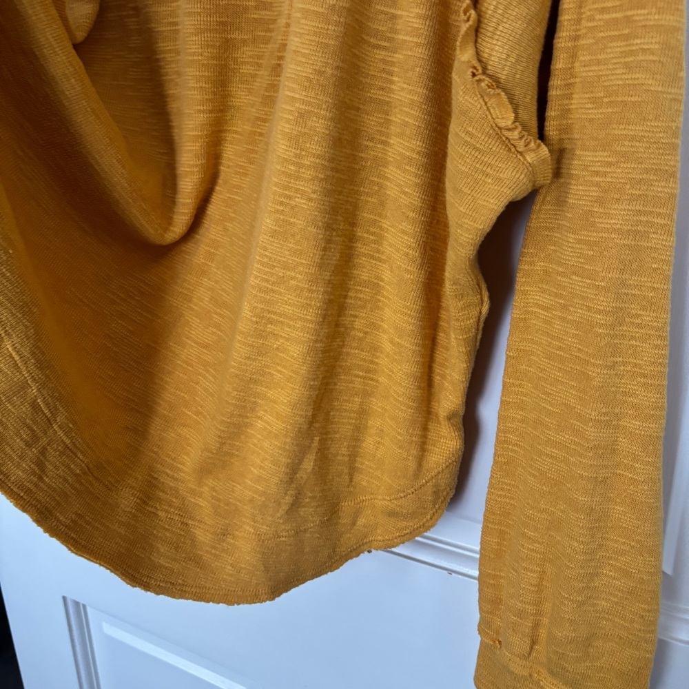 Anthropologie mustard yellow sweater - Picture 6 of 11